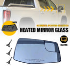 Right OEM Side Mirror Glass V for GMC Chevrolet Sierra 1500 Silverado 1500 (2019–2023)