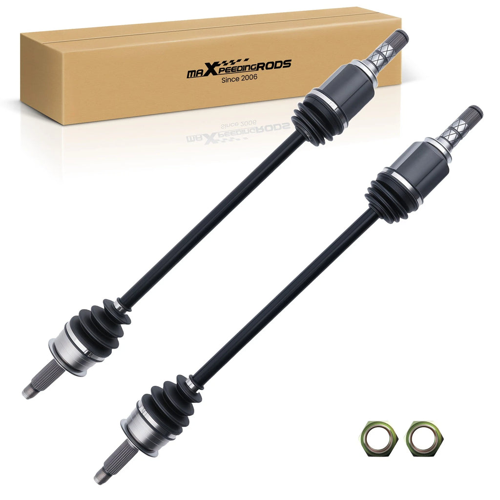 Set of 2 CV Axle Joint Shaft Assemblies for Subaru Outback Legacy (2015–2019)