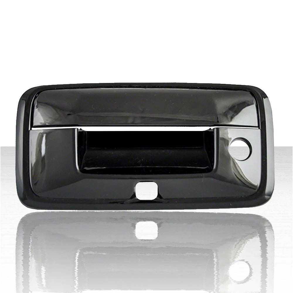 2pc Tailgate Handle Cover for 2015-2018 GMC Canyon - Matte Black w/Camera Cutout