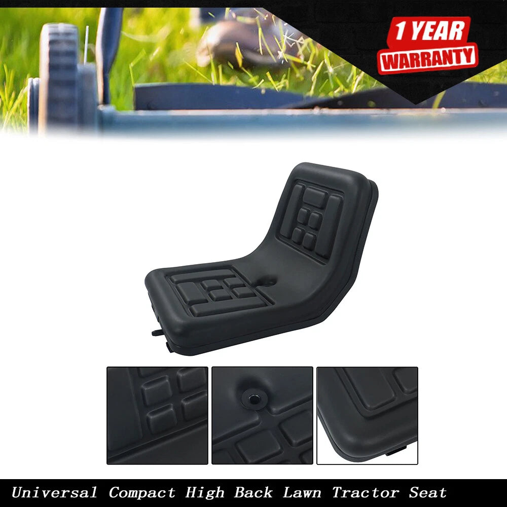 Universal High Back Mower Seat for Lawn Tractor (Durable)
