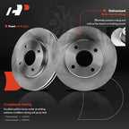Front Side Disc Brake Rotors for Ford Focus (2000-2004)