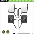 Door Hinge Mirrors for Jeep Wrangler JK JKU CJ YJ (1997–2017)