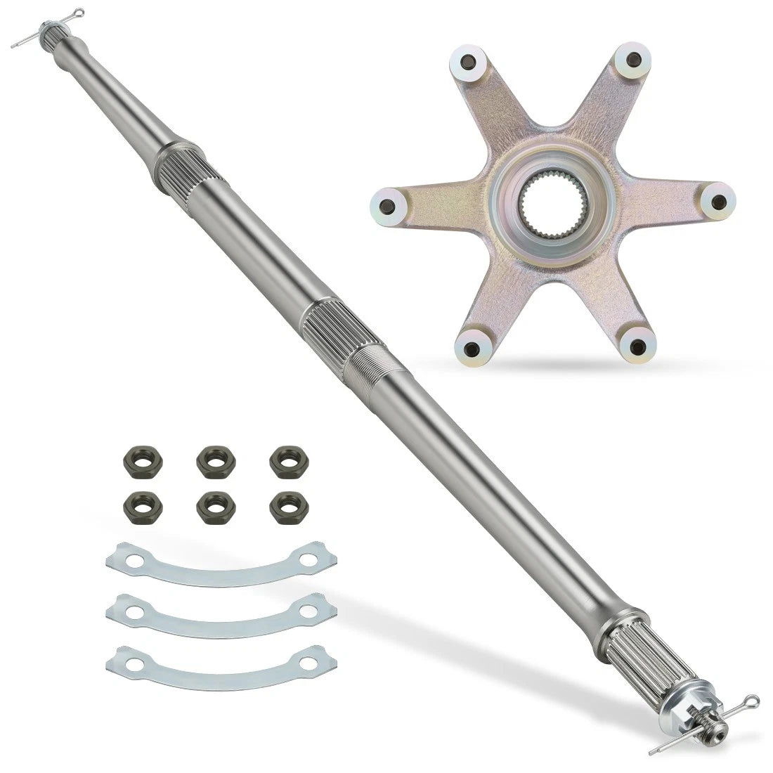 Rear Axle Shaft & Sprocket Hub Kit for Yamaha Banshee 350 (1987–2006) 38W-25381-10-00