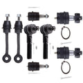 Set of 8 Front Tie Rod Ends Ball Joints for Jeep Grand Cherokee (1996–1998)