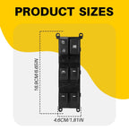 Power Window Control Switch for Kia Rio 4Door (2012–2015) 93570-1W155