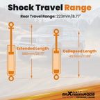3" Lift Kit for Toyota 4Runner (1996–2002) Shocks & Coil Springs