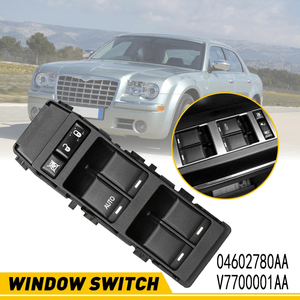 Power Window Switch for Jeep Compass, Chrysler 200, Dodge Ram (2007–2016)