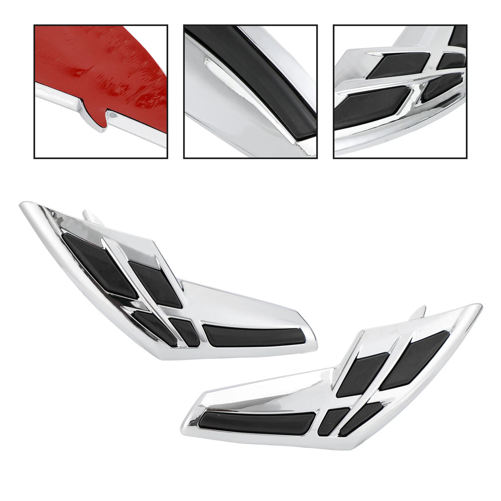 Chrome Fairing Tank Trim for Honda Goldwing GL1800 (2001–2011) T9