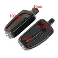 10mm Male Mount Footpegs for Harley Touring Road King Glide (Universal)