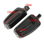 10mm Male Mount Footpegs for Harley Touring Road King Glide (Universal)
