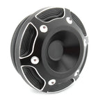 Black & Silver Frame Hole Cover Caps for Harley X350
