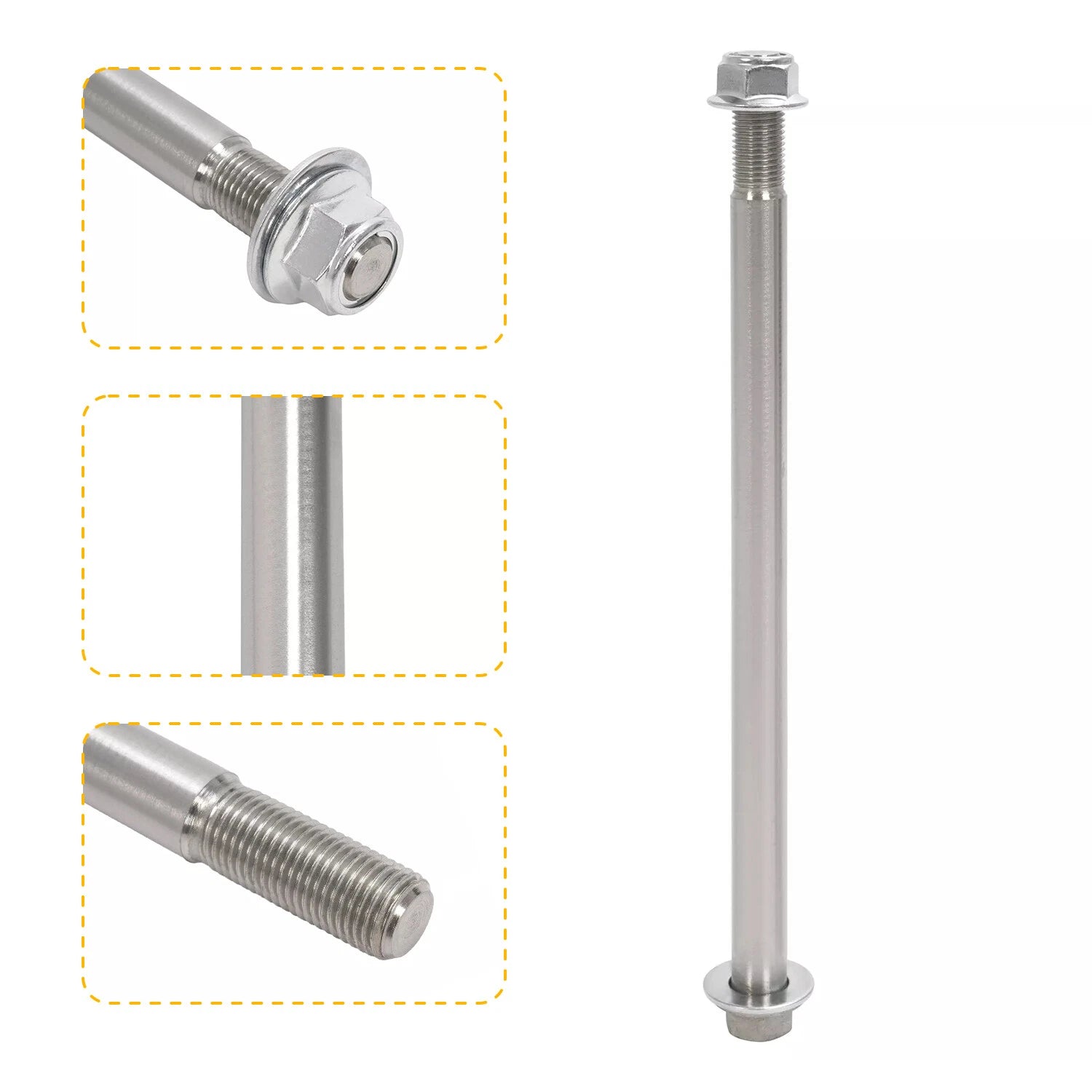 Swing Arm Pivot Bolt & Nut for Honda TRX400EX/TRX400X (1999–2014)