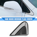 Front Right Side Door Mirror Flag Cover for Honda CR-V (2012–2016) Black