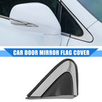 Front Right Side Door Mirror Flag Cover for Honda CR-V (2012–2016) Black
