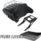 Chopped Trunk Mount Rack Pad for Harley Fat Boy FLSTF (2008–2016)