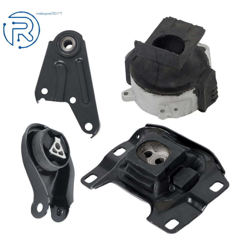 Set of 4 Engine and Transmission Mounts for Mazda 3/3 Sport (2010–2013)
