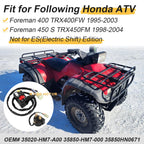 Handlebar & Starter Relay Switch for Honda Foreman 450 TRX450FM (1998–2004)