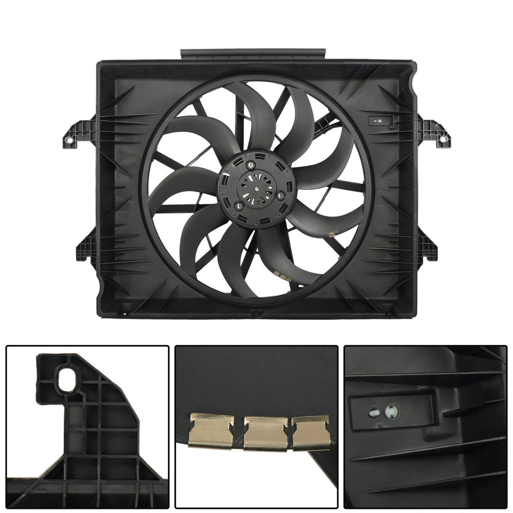 Radiator Cooling Fan Assembly for Ram 1500 (2019–2023) V6 3.6L