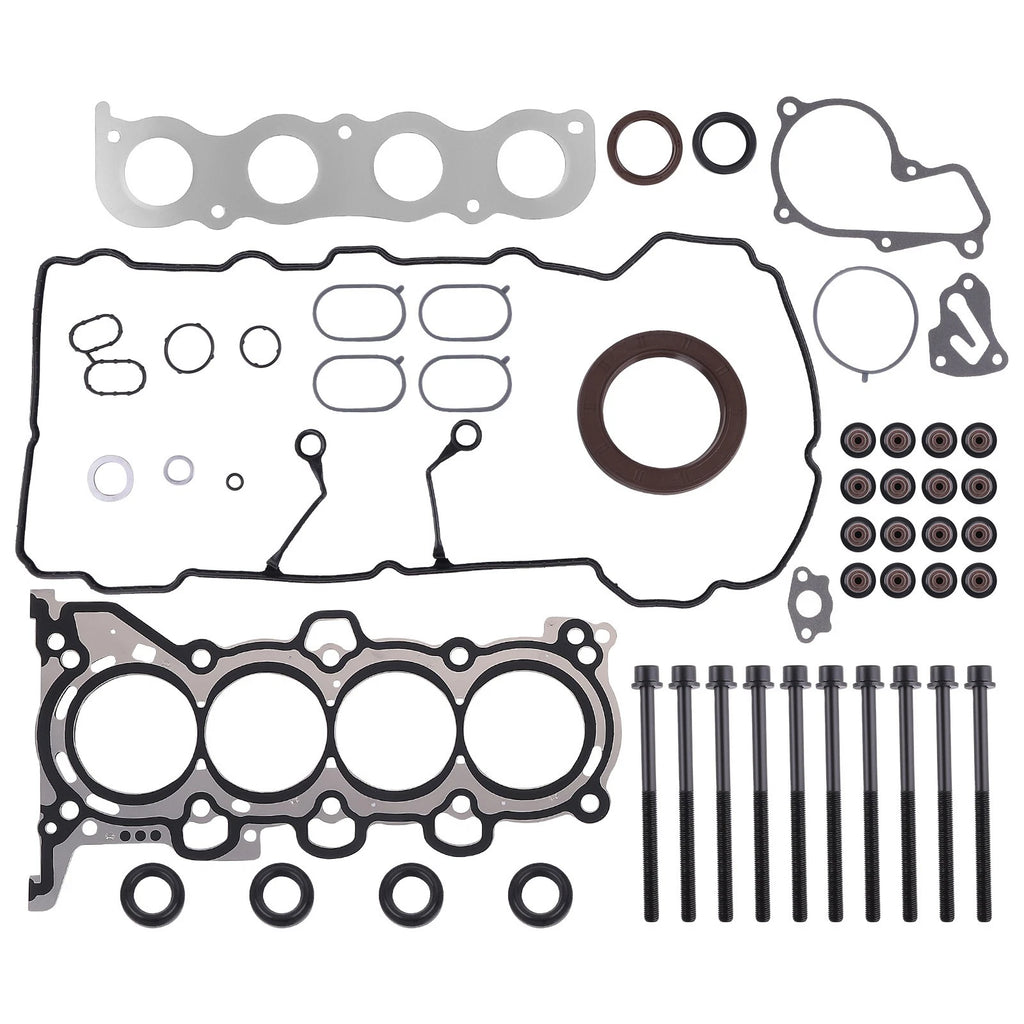 Engine Gasket Seal Kit with Head Bolts for Kia Soul 2012–2019 (2.0L)