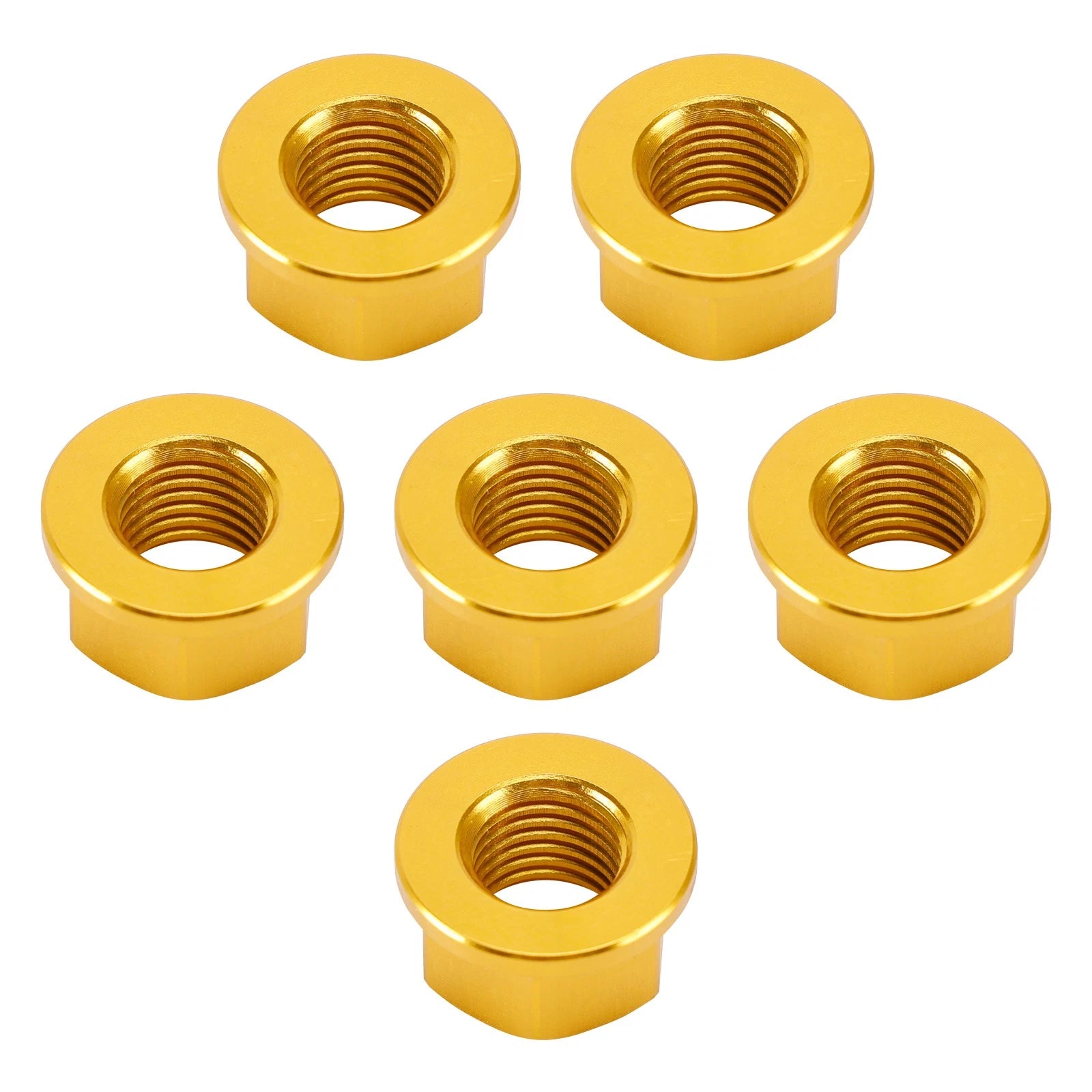 Sprocket Nut Kit M10x1.25 Gold for Aprilia RSV1000 Mille Tuono R SL1000 (1999–2005)