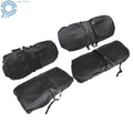 Set of 4 Black Seat Covers for E-Z-GO Medalist TXT Golf Carts (1994–2013)