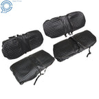 Set of 4 Black Seat Covers for E-Z-GO Medalist TXT Golf Carts (1994–2013)