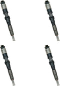 Set of 4 Fuel Injectors RE524382 DZ100217 RE529118 for John Deere 6068