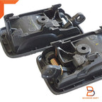 Grey Inner Front Door Handle Pair for Toyota Hilux (1997-2004)