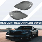 Pair Headlight Lens Covers for Chevrolet Corvette C6 (2005–2013)