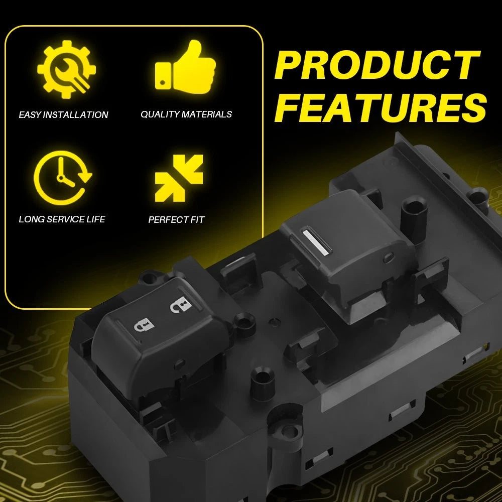 Master Power Window Switch for Honda Accord (2008–2012) - Front Passenger Side