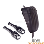 Rear Passenger Seat Cushion & Foot Pegs for Harley FXBRS FLHCS FLFB FLFBS (2018-2023)