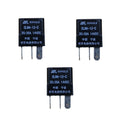 3X 12 Volt Micro Relay 716/23900 for JCB Rough Terrain Fork Lift Fastrac
