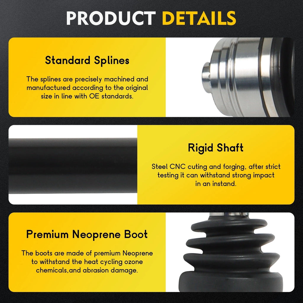 CV Axle Shaft Assembly for BMW X5 X6 X7 (2019–2021)