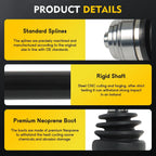 CV Axle Shaft Assembly for BMW X5 X6 X7 (2019–2021)