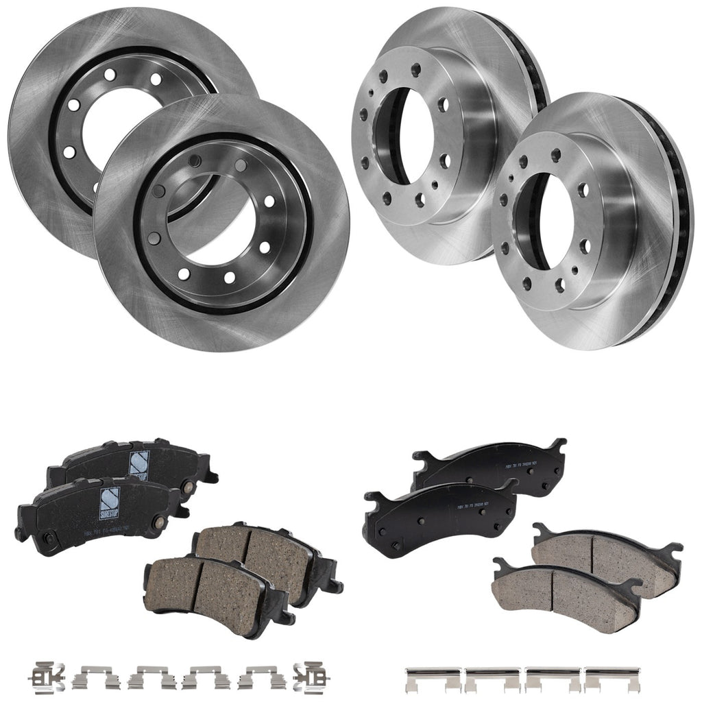 Brake Disc and Pad Kit for Chevrolet Silverado/Sierra 1500 (2004)