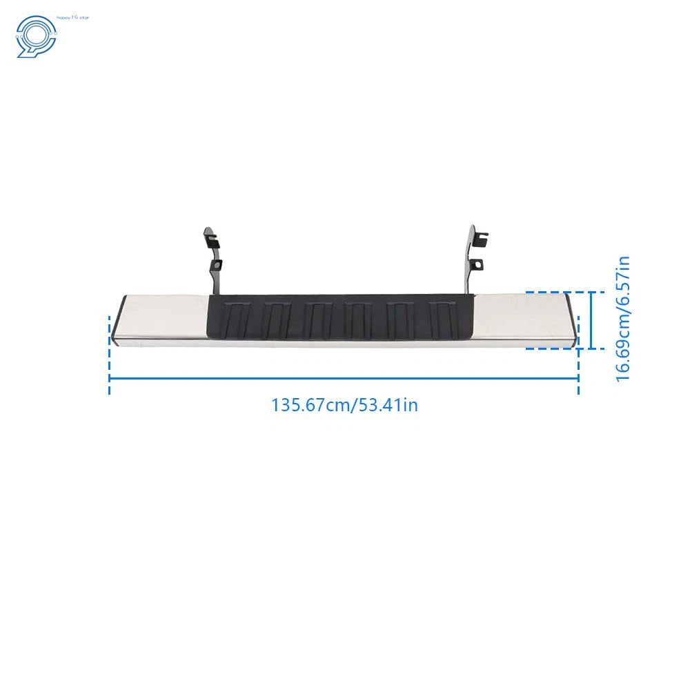 Set of 2 Step Bars Running Boards for Chevy Silverado 1500 (2019-2022)