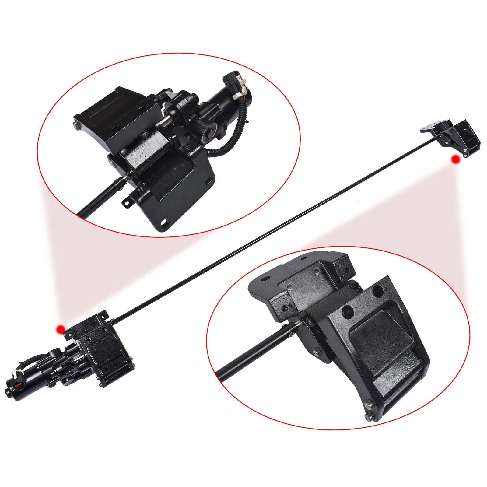 LH Running Board Motor & Bracket Assy for Ford Expedition, Lincoln Navigator (2007–2017)