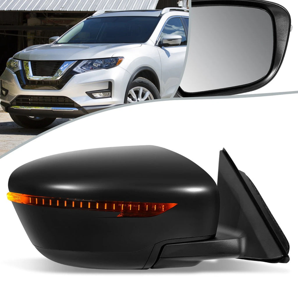 Passenger Side Door Mirror for Nissan Rogue (2016) NI1321286
