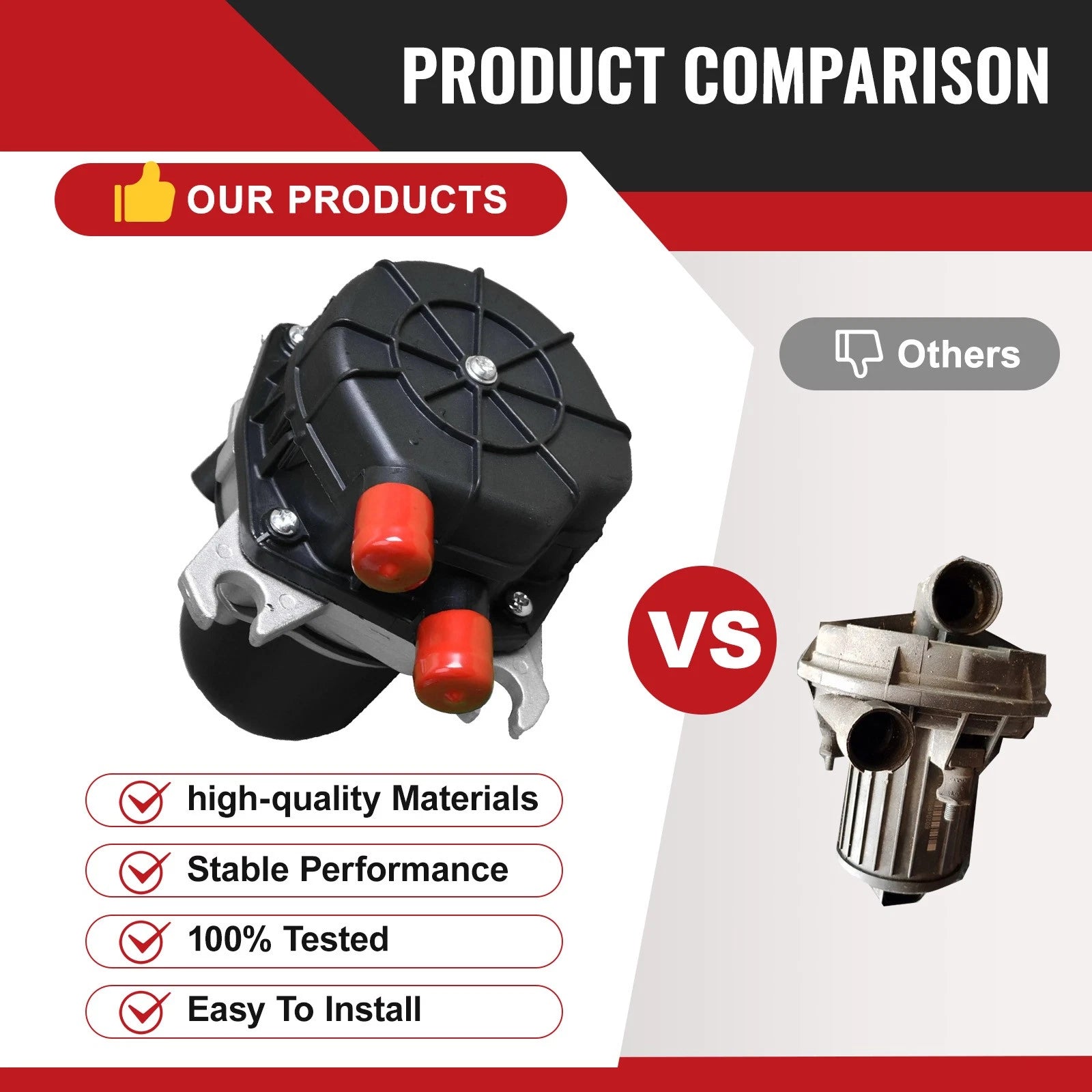 Secondary Air Pump for Citroen Peugeot Berlingo C2 C3 Saxo (1996–2013)