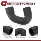HVAC Heater Hose for BMW X6 (2011–2014) No. 11537584543 Rubber Black
