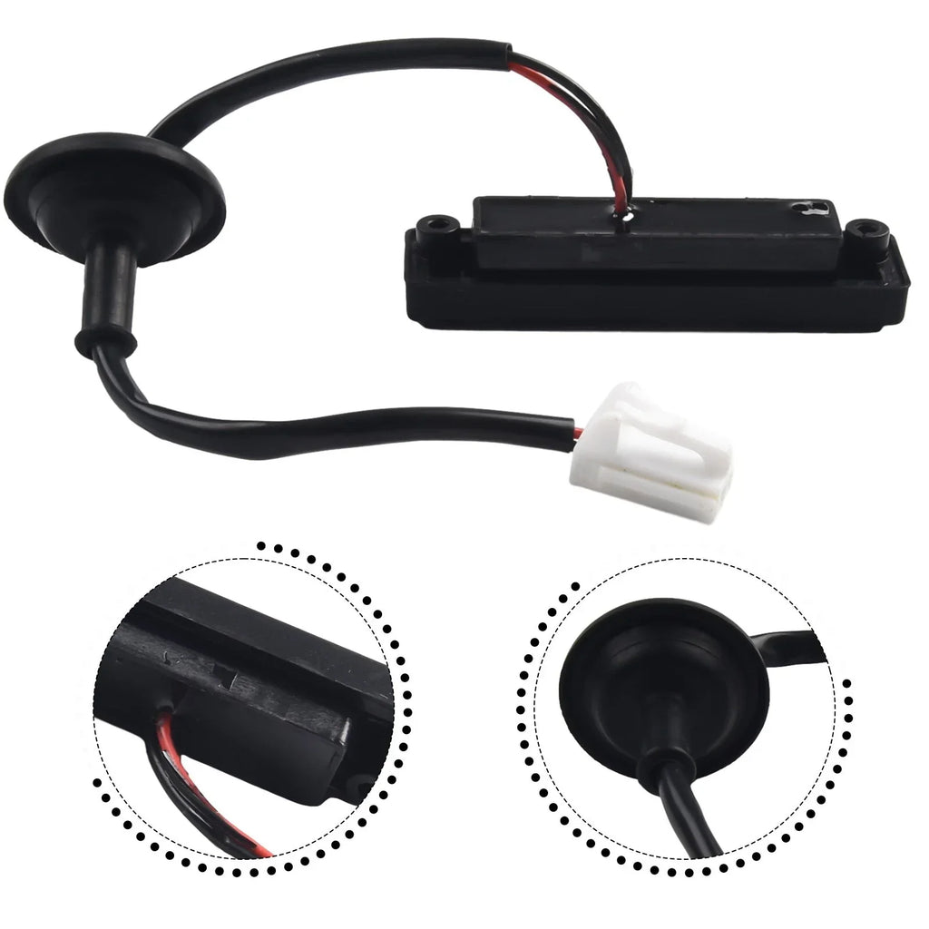 Tailgate Switch Release Door Handle Black for Hyundai Veloster Hatch (2012–2017)