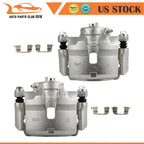 Front Pair Brake Calipers w/ Bracket for Acura CL (1997–1999) & Honda Accord (1993–1997)
