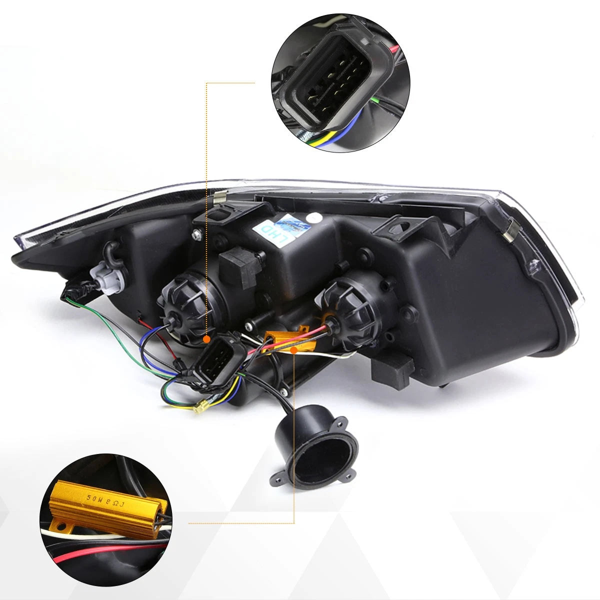 Front Left Loaded Knuckle for Ford Escape/Tribute/Mariner (2001–2012)