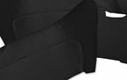 Rear Insert Door Panel Cover Leather for Toyota Avalon (2013–2018) Black