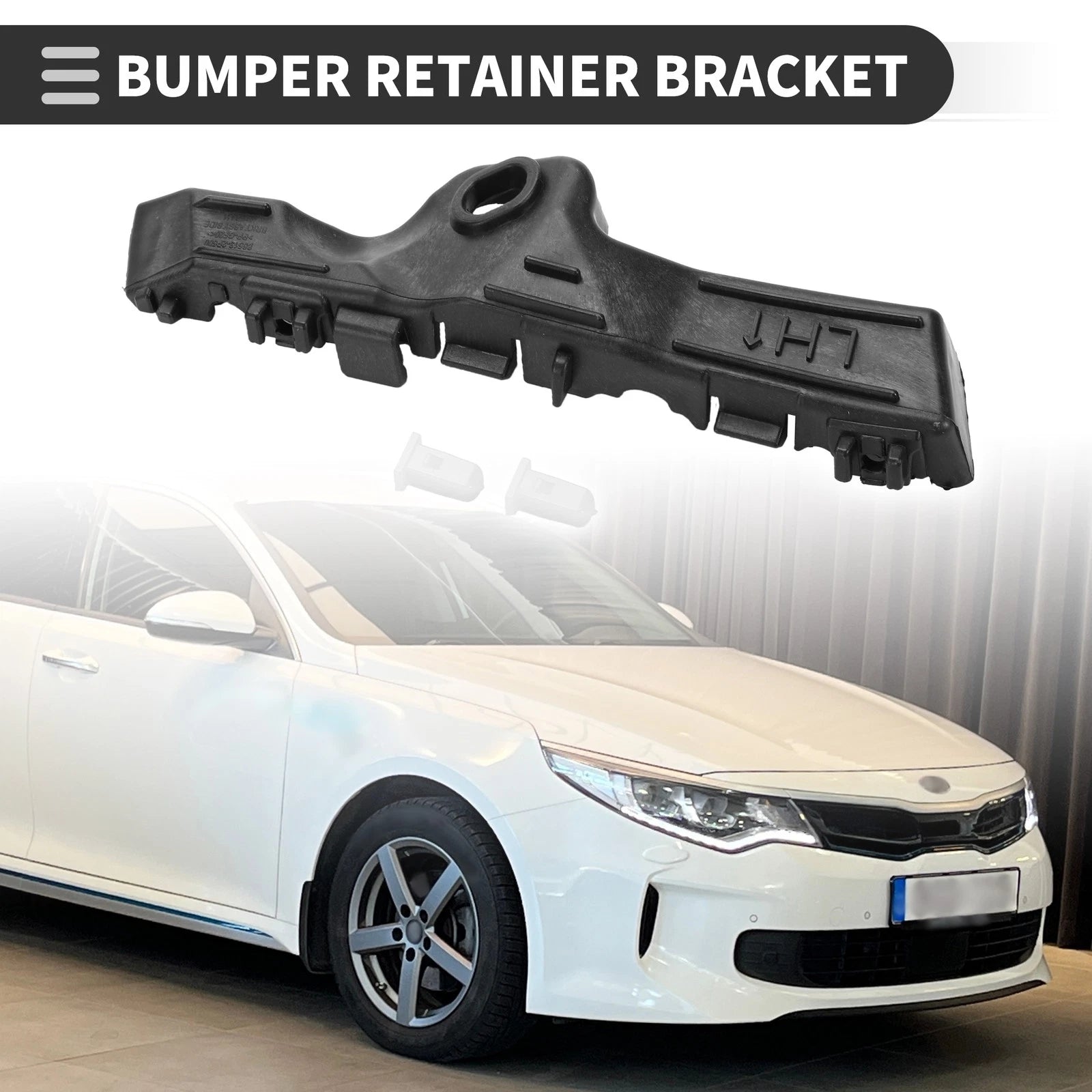 1pc Left Front Bumper Retainer Bracket No. 865132P500 for Kia Sorento (2014–2015)