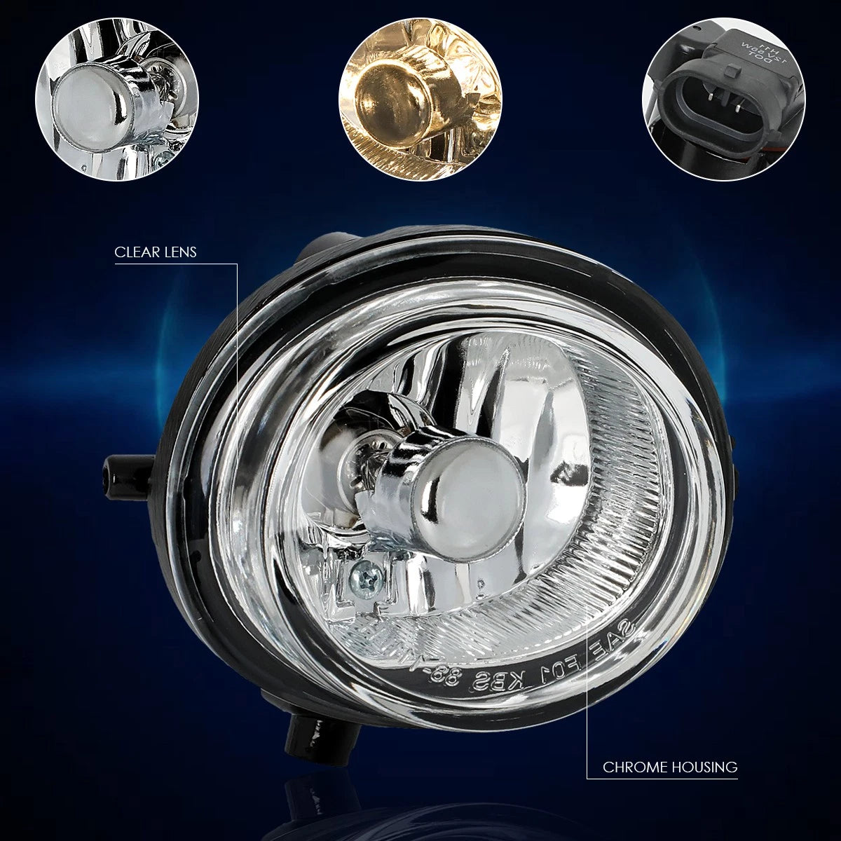 OE Style Fog Light for Mazda 5/6/CX-7/CX-9/MPV (2004–2014) Right
