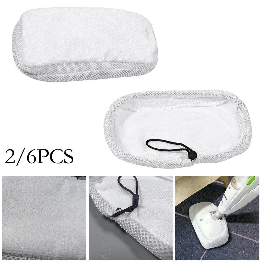 Set of 4 Mop Cloths Pads for Morphy Richards 720020 720021 720502