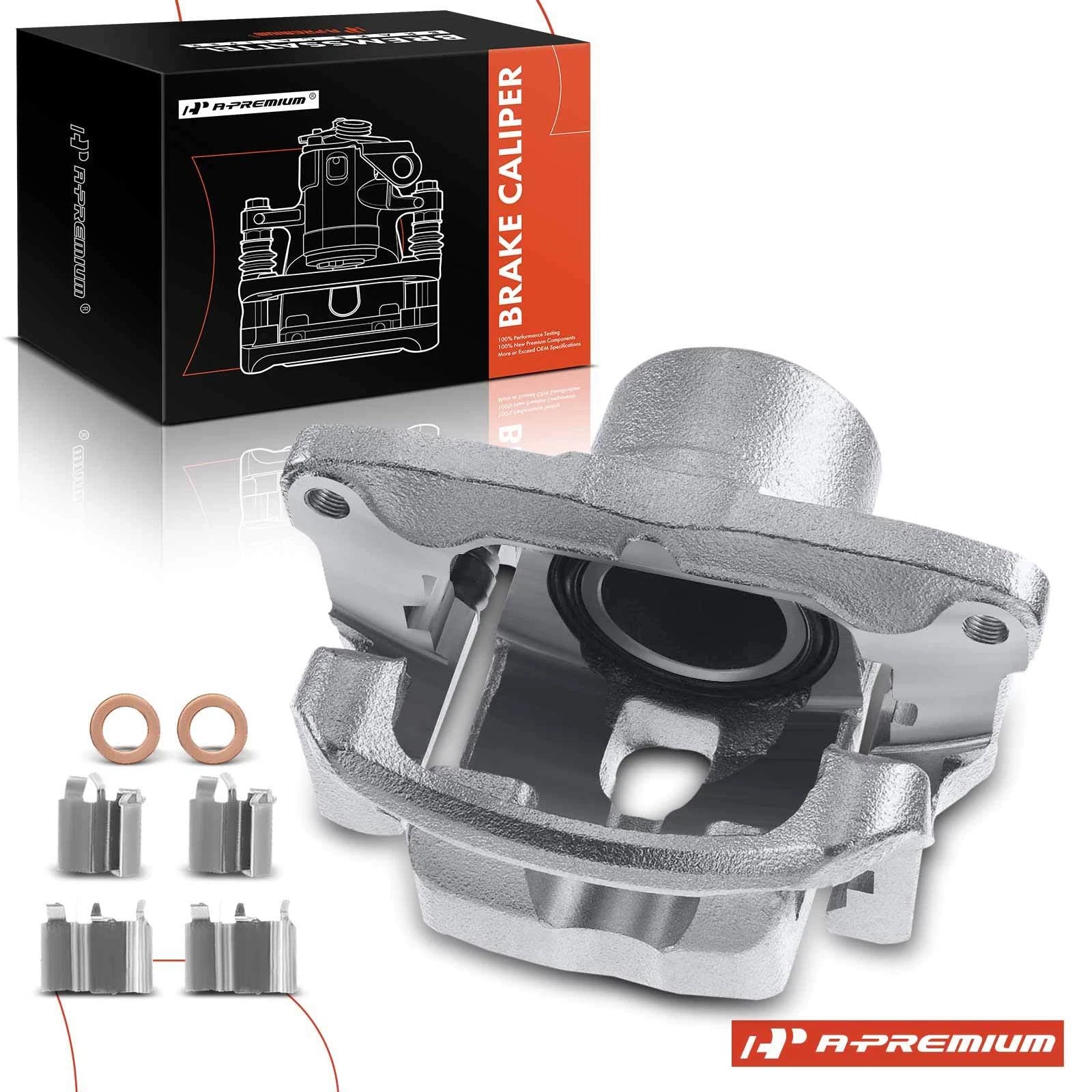 Front Driver Side Brake Caliper with Bracket for Toyota RAV4 (2001-2005)