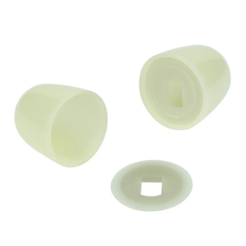 Toilet Bolt Cover Set of 4 Glow in Dark PP Plastic for Bathroom