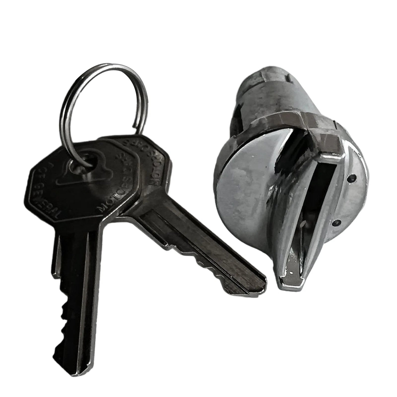 Chrome Ignition Lock Cylinder with Keys for Chevrolet Corvette (1953–1964)